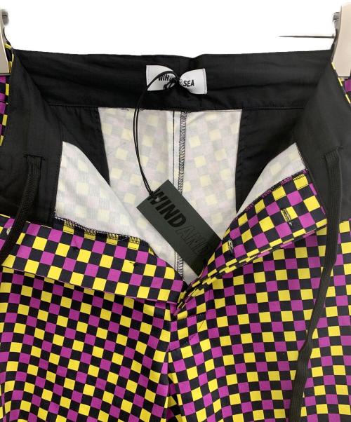 WIND AND SEA（ウィンダンシー）WIND AND SEA (ウィンダンシー) ショートパンツ イエロー×ブラック×ピンク サイズ:Lの古着・服飾アイテム