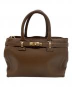 Gianni Notaroジャンニ ノターロ）の古着「2WAYショルダーバッグ」｜ブラウン