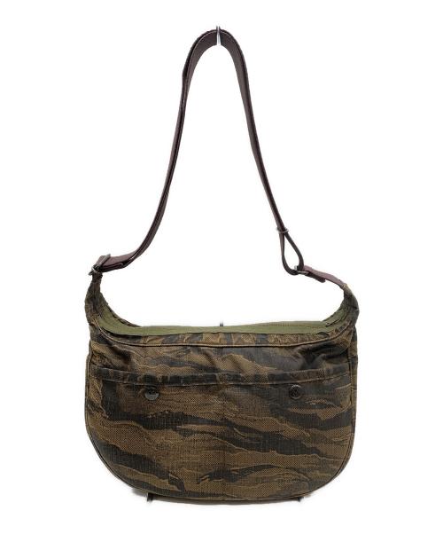 PORTER（ポーター）PORTER (ポーター) ショルダーバッグ ブラウン×ブラックの古着・服飾アイテム