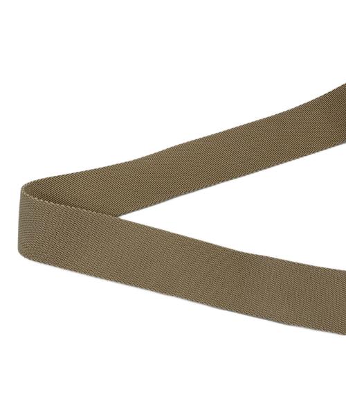 A.D.M.J.（エーディーエムジェイ）A.D.M.J. (エーディーエムジェイ) シュリンクレザーショルダーバッグ アイボリーの古着・服飾アイテム