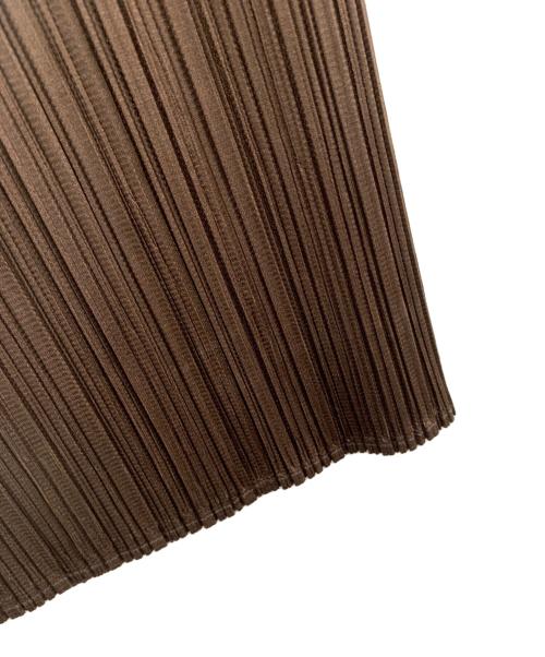 PLEATS PLEASE（プリーツプリーズ）PLEATS PLEASE (プリーツプリーズ) プリーツスカート ブラウン サイズ:FREEの古着・服飾アイテム