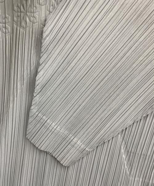 PLEATS PLEASE（プリーツプリーズ）PLEATS PLEASE (プリーツプリーズ) プリーツワンピース グレー サイズ:FREEの古着・服飾アイテム