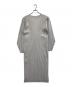 PLEATS PLEASE（プリーツプリーズ）の古着「プリーツワンピース」｜グレー