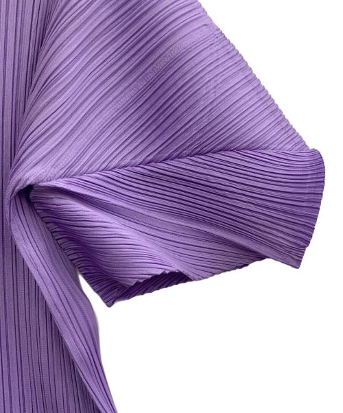 PLEATS PLEASE（プリーツプリーズ）PLEATS PLEASE (プリーツプリーズ) プリーツワンピース パープル サイズ:SIZE 3の古着・服飾アイテム