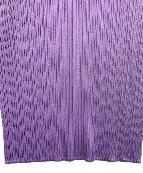 PLEATS PLEASE（プリーツプリーズ）PLEATS PLEASE (プリーツプリーズ) プリーツワンピース パープル サイズ:SIZE 3の古着・服飾アイテム