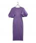 PLEATS PLEASE（プリーツプリーズ）の古着「プリーツワンピース」｜パープル