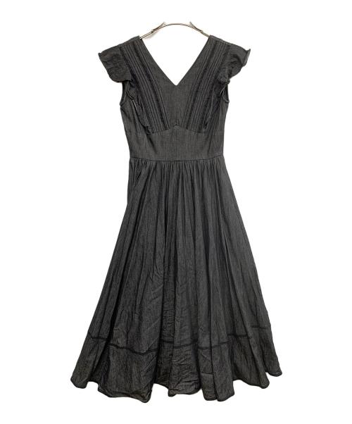 HER LIP TO（ハーリップトゥ）HER LIP TO (ハーリップトゥ) ノースリーブワンピース ブラック サイズ:Sの古着・服飾アイテム