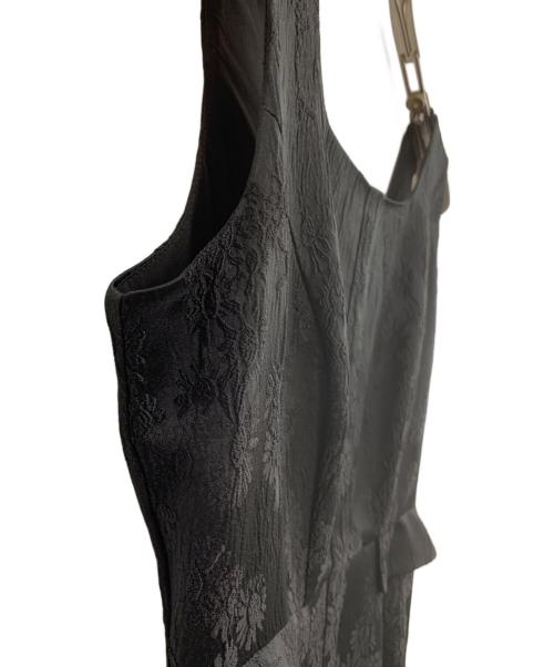 HER LIP TO（ハーリップトゥ）HER LIP TO (ハーリップトゥ) ノースリーブワンピース ブラック サイズ:Sの古着・服飾アイテム