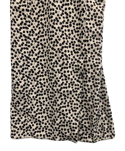 HER LIP TO（ハーリップトゥ）HER LIP TO (ハーリップトゥ) 半袖ワンピース ベージュ サイズ:Sの古着・服飾アイテム