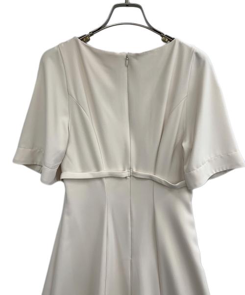 HER LIP TO（ハーリップトゥ）HER LIP TO (ハーリップトゥ) 半袖ワンピース ベージュ サイズ:SIZE Sの古着・服飾アイテム