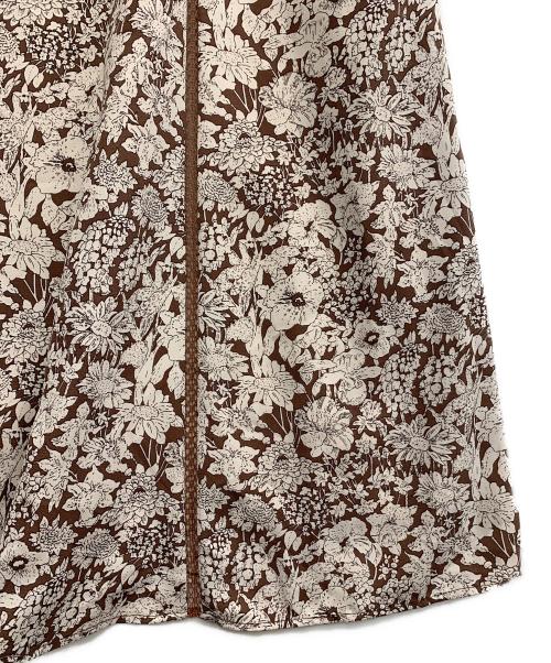 HER LIP TO（ハーリップトゥ）HER LIP TO (ハーリップトゥ) ノースリーブワンピース ブラウン サイズ:Mの古着・服飾アイテム