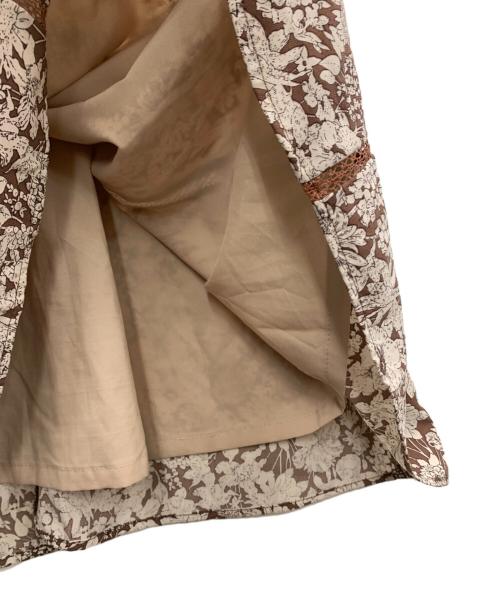 HER LIP TO（ハーリップトゥ）HER LIP TO (ハーリップトゥ) ノースリーブワンピース ブラウン サイズ:Mの古着・服飾アイテム