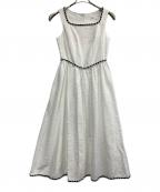 HER LIP TOハーリップトゥ）の古着「ノースリーブワンピース」｜ホワイト