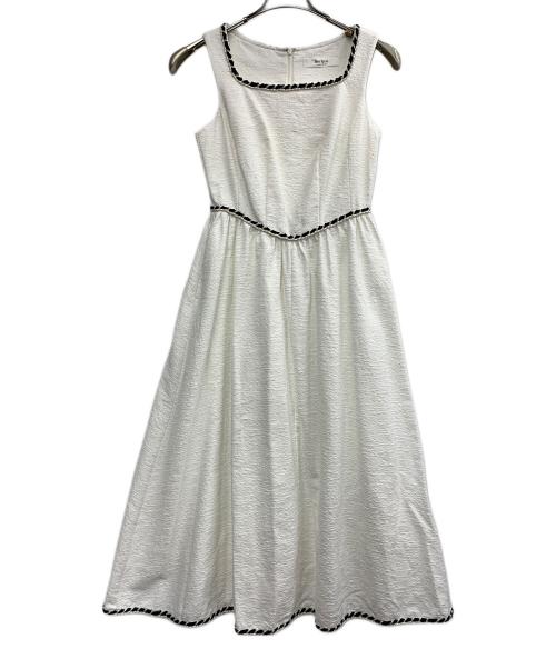 HER LIP TO（ハーリップトゥ）HER LIP TO (ハーリップトゥ) ノースリーブワンピース ホワイト サイズ:Sの古着・服飾アイテム