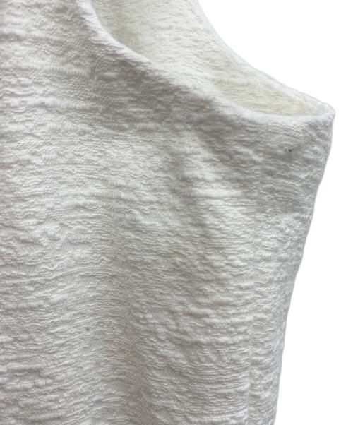 HER LIP TO（ハーリップトゥ）HER LIP TO (ハーリップトゥ) ノースリーブワンピース ホワイト サイズ:Sの古着・服飾アイテム