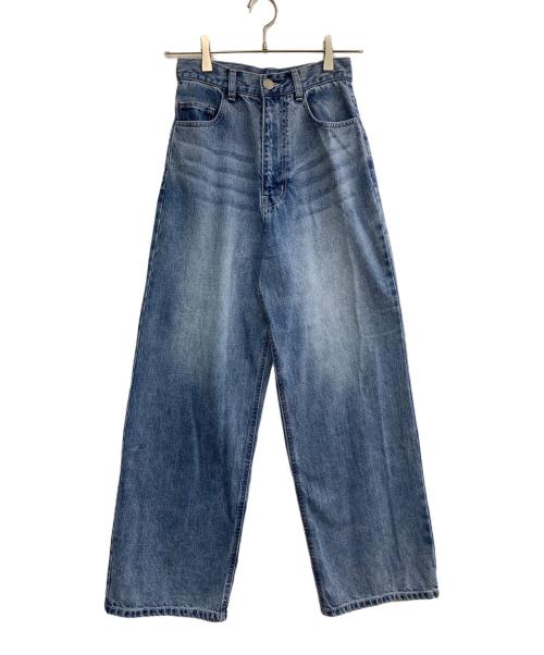 HER LIP TO（ハーリップトゥ）HER LIP TO (ハーリップトゥ) デニムパンツ インディゴ サイズ:23の古着・服飾アイテム