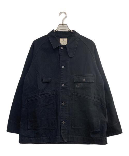 Snow peak（スノーピーク）Snow peak (スノーピーク) カバーオール ブラック サイズ:XLの古着・服飾アイテム