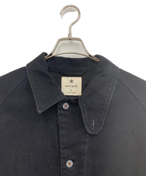 Snow peak（スノーピーク）Snow peak (スノーピーク) カバーオール ブラック サイズ:XLの古着・服飾アイテム