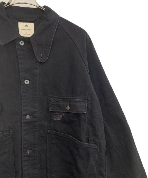Snow peak（スノーピーク）Snow peak (スノーピーク) カバーオール ブラック サイズ:XLの古着・服飾アイテム