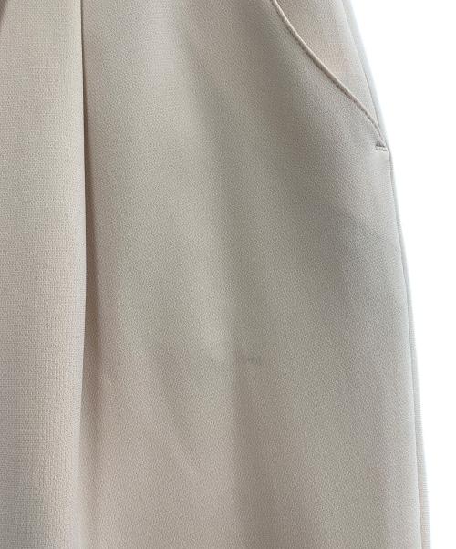SOEJU（ソージュ）SOEJU (ソージュ) タックパンツ アイボリー サイズ:XSの古着・服飾アイテム