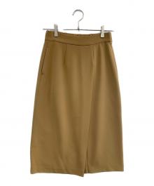SOEJU（ソージュ）の古着「タイトスカート」｜ブラウン
