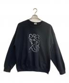 6(ROKU) BEAUTY&YOUTH×HENRI MATTISEロク ビューティーアンドユース×HENRI MATTISE）の古着「スウェット」｜ブラック