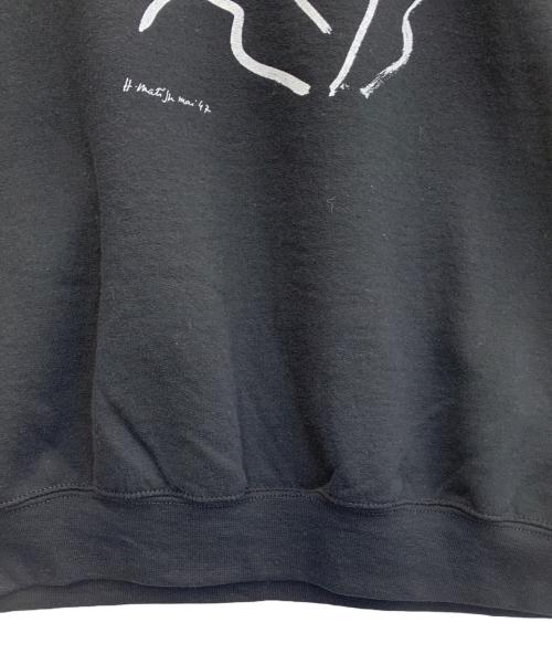 6(ROKU) BEAUTY&YOUTH（ロク ビューティーアンドユース）6(ROKU) BEAUTY&YOUTH (ロク ビューティーアンドユース) HENRI MATTISE (HENRI MATTISE) スウェット ブラック サイズ:XLの古着・服飾アイテム