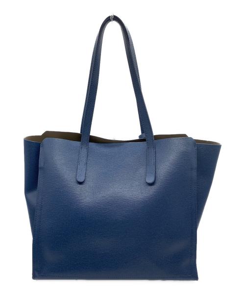 FURLA（フルラ）FURLA (フルラ) トートバッグ ネイビーの古着・服飾アイテム