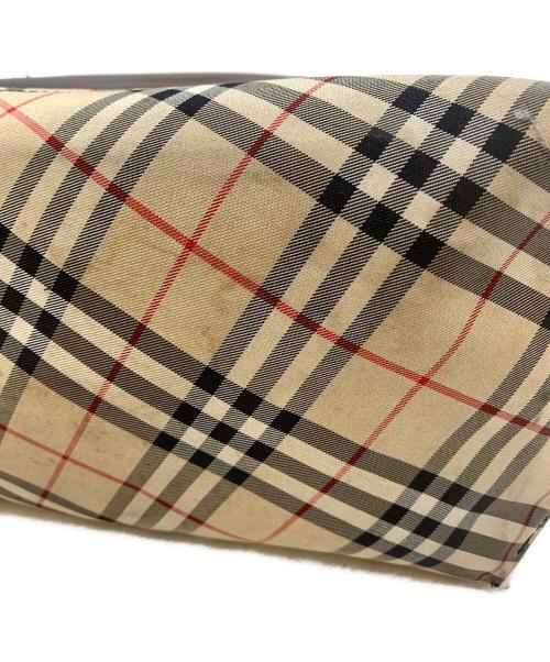 Burberrys BLUE LABEL（バーバリーズ ブルーレーベル）Burberrys BLUE LABEL (バーバリーズ ブルーレーベル) トートバッグ ブラウン×ベージュの古着・服飾アイテム