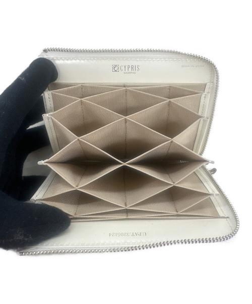 CYPRIS（キプリス）CYPRIS (キプリス) カードケース アイボリーの古着・服飾アイテム