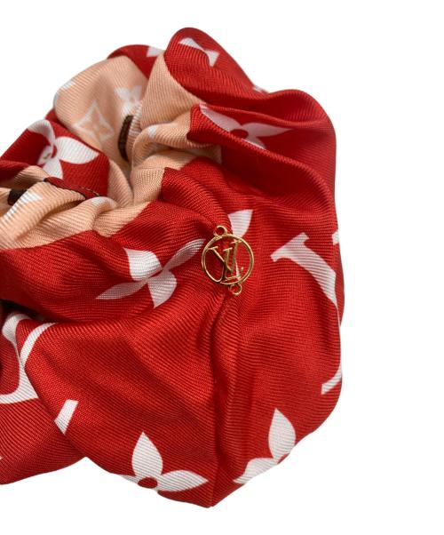 LOUIS VUITTON（ルイ ヴィトン）LOUIS VUITTON (ルイ ヴィトン) シュシュ レッド×アイボリーの古着・服飾アイテム