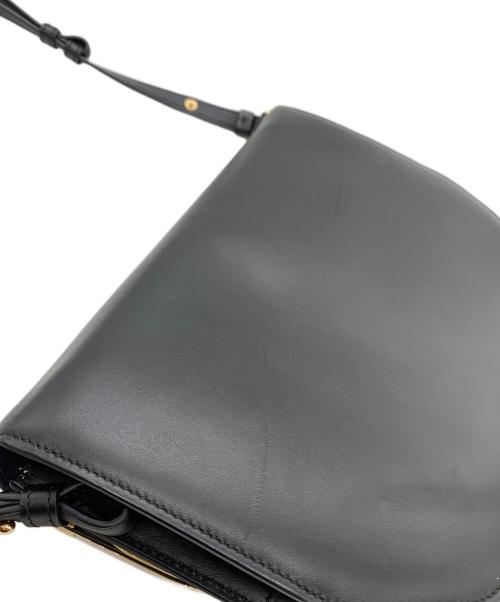 Salvatore Ferragamo（サルヴァトーレ フェラガモ）Salvatore Ferragamo (サルヴァトーレ フェラガモ) ショルダーバッグ ブラック×ホワイトの古着・服飾アイテム