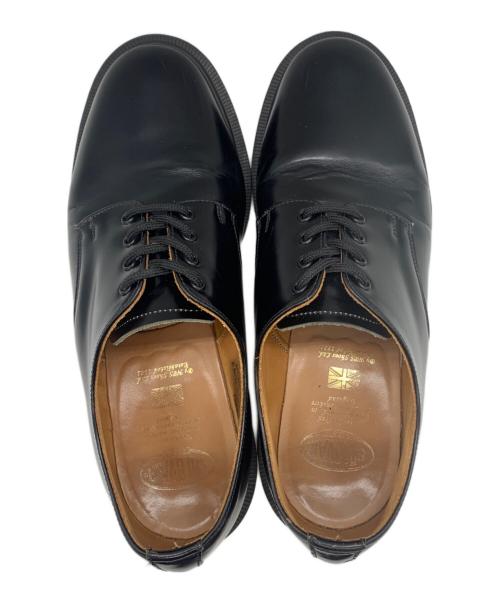 SOLOVAIR（ソロヴェアー）SOLOVAIR (ソロヴェアー) プレーントゥシューズ ブラック サイズ:6 2/1の古着・服飾アイテム