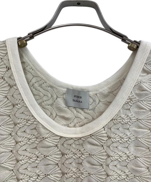 FUMIE=TANAKA（フミエタナカ）FUMIE=TANAKA (フミエタナカ) ノースリーブカットソー ベージュ サイズ:SIZE2の古着・服飾アイテム