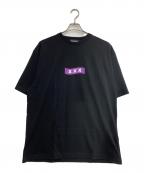 GOD SELECTION XXXゴッドセレクショントリプルエックス）の古着「半袖Tシャツ」｜ブラック×パープル