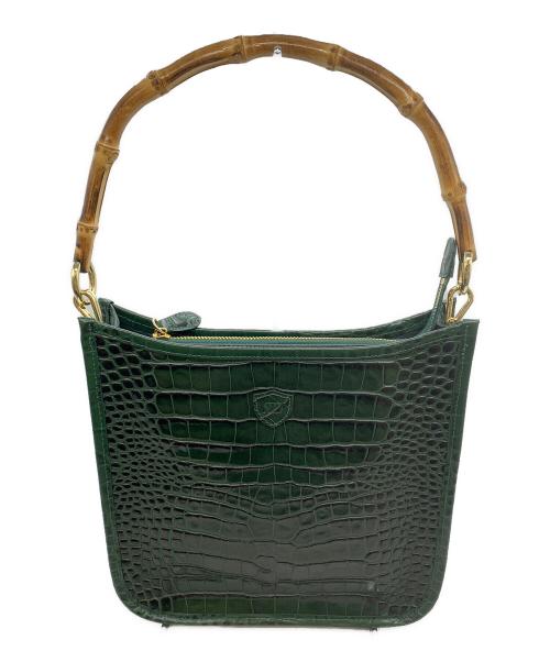 RODANIA（ロダニア）RODANIA (ロダニア) 2WAYショルダーバッグ グリーンの古着・服飾アイテム