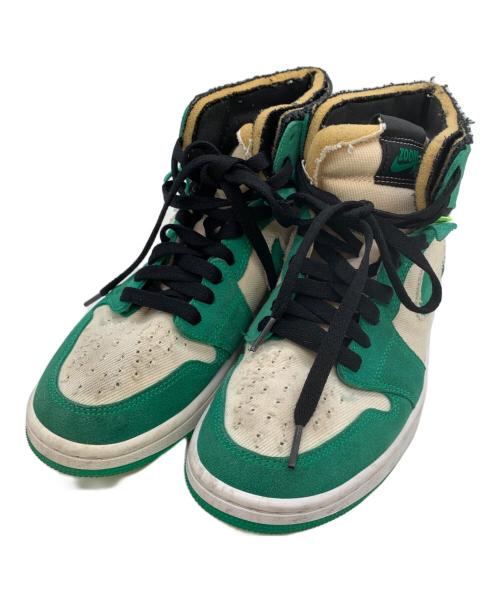 NIKE（ナイキ）NIKE (ナイキ) ハイカットスニーカー グリーン サイズ:26の古着・服飾アイテム