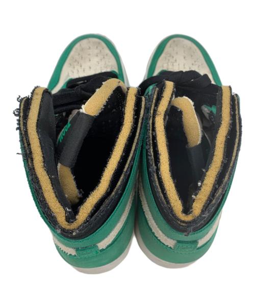 NIKE（ナイキ）NIKE (ナイキ) ハイカットスニーカー グリーン サイズ:26の古着・服飾アイテム