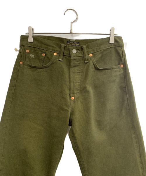 RRL（ダブルアールエル）RRL (ダブルアールエル) デニムパンツ カーキ サイズ:W30の古着・服飾アイテム