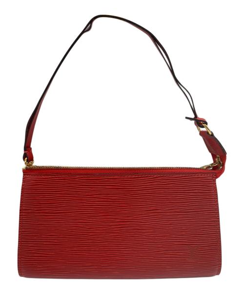 LOUIS VUITTON（ルイ ヴィトン）LOUIS VUITTON (ルイ ヴィトン) ポシェットポーチ・アクセソワール  レッドの古着・服飾アイテム