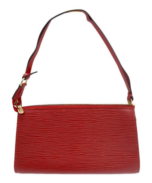 LOUIS VUITTON（ルイ ヴィトン）LOUIS VUITTON (ルイ ヴィトン) ポシェットポーチ・アクセソワール  レッドの古着・服飾アイテム