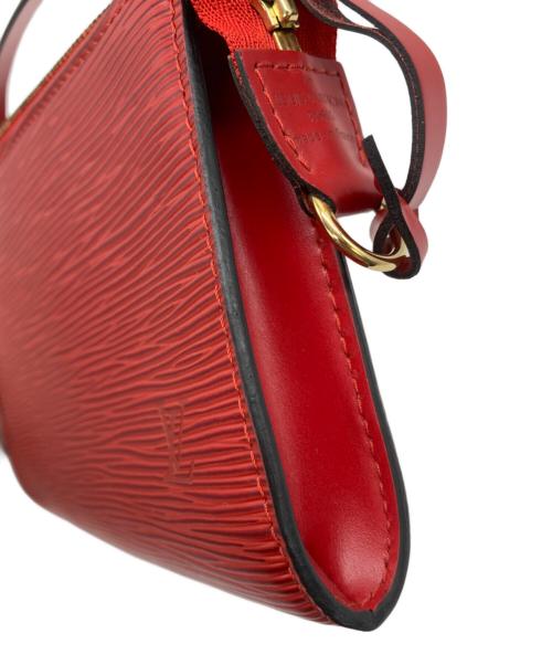 LOUIS VUITTON（ルイ ヴィトン）LOUIS VUITTON (ルイ ヴィトン) ポシェットポーチ・アクセソワール  レッドの古着・服飾アイテム