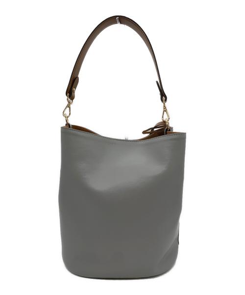 BARNEYS NEWYORK（バーニーズ・ニューヨーク）BARNEYS NEWYORK (バーニーズ・ニューヨーク) ハンドバッグ グレーの古着・服飾アイテム