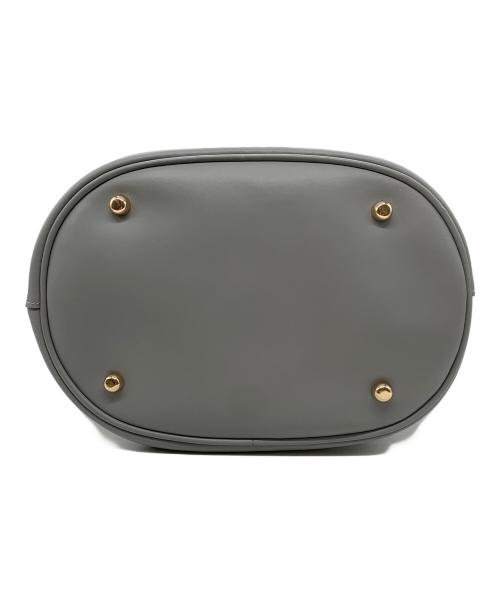 BARNEYS NEWYORK（バーニーズ・ニューヨーク）BARNEYS NEWYORK (バーニーズ・ニューヨーク) ハンドバッグ グレーの古着・服飾アイテム