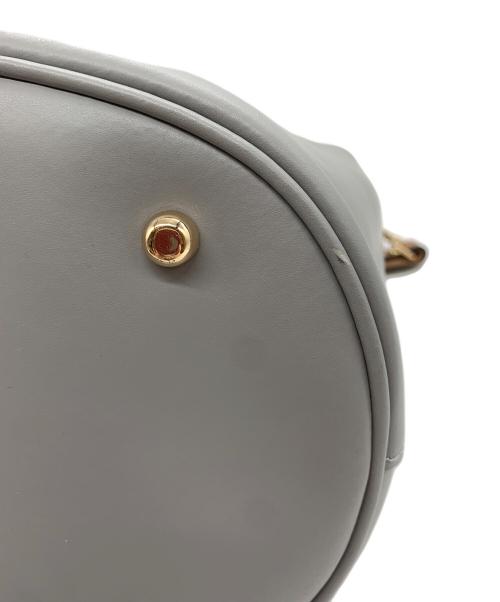 BARNEYS NEWYORK（バーニーズ・ニューヨーク）BARNEYS NEWYORK (バーニーズ・ニューヨーク) ハンドバッグ グレーの古着・服飾アイテム