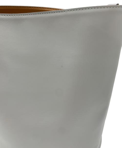 BARNEYS NEWYORK（バーニーズ・ニューヨーク）BARNEYS NEWYORK (バーニーズ・ニューヨーク) ハンドバッグ グレーの古着・服飾アイテム