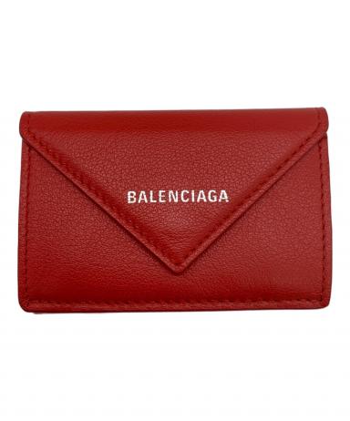 中古・古着通販】BALENCIAGA (バレンシアガ) ペーパーミニウォレット