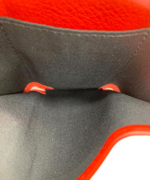 BALENCIAGA（バレンシアガ）BALENCIAGA (バレンシアガ) ペーパーミニウォレット レッドの古着・服飾アイテム