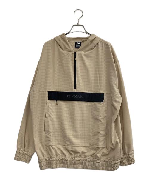 DAIWA（ダイワ）DAIWA (ダイワ) プルオーバーナイロンジャケット ベージュ サイズ:Mの古着・服飾アイテム