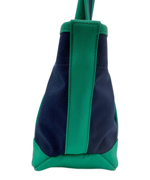 PORTER（ポーター）PORTER (ポーター) トートバッグS ネイビー×グリーンの古着・服飾アイテム